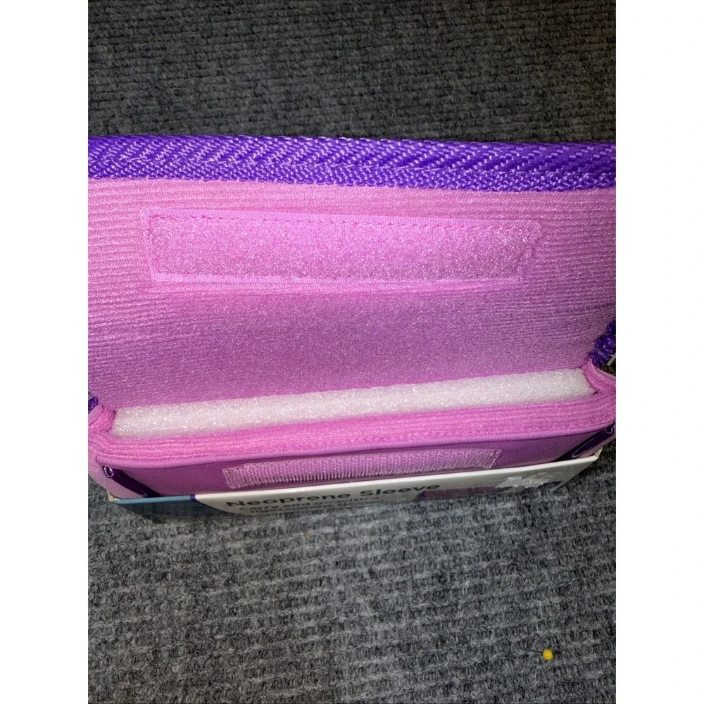 Leap Frog Leapster GS Explorer Pink Neoprene Sleeve 7.75 in X 4.50 NEW